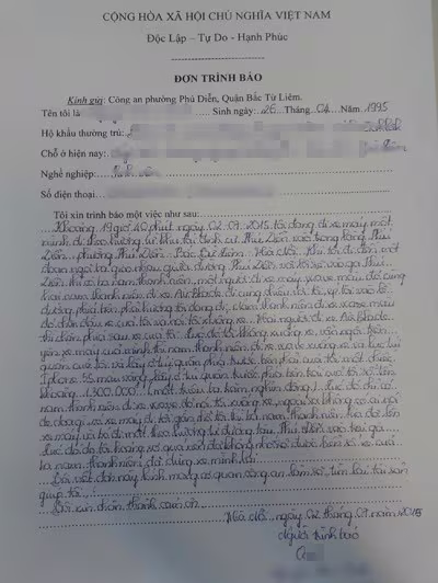 Bạn Zalo lừa lấy điện thoại, thiếu nữ tung hoang tin bị cướp tài sản ảnh 2 Bạn Zalo lừa lấy điện thoại, thiếu nữ tung hoang tin bị cướp tài sản ảnh 2