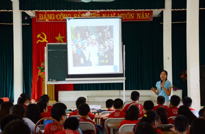 Khi học trò trải nghiệm "Sống để yêu thương" ảnh 12 Khi học trò trải nghiệm "Sống để yêu thương" ảnh 12