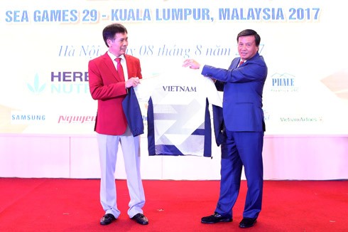 Trang phục đẹp của Đoàn TTVN tham dự SEA Games 29 ảnh 1 Trang phục đẹp của Đoàn TTVN tham dự SEA Games 29 ảnh 1