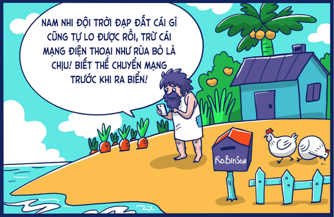 Hơn thế nữa, nếu mạng di động của bạn không có sóng ở khắp mọi nơi thì hè này đừng dại mà chọn đảo xa hay miền sơn cước để đi nghỉ vì bạn sẽ không cập nhật được tình hình thế giới đâu. Bo tranh hai huoc 7 dieu can nhac truoc khi chuyen mang giu so hinh anh 4