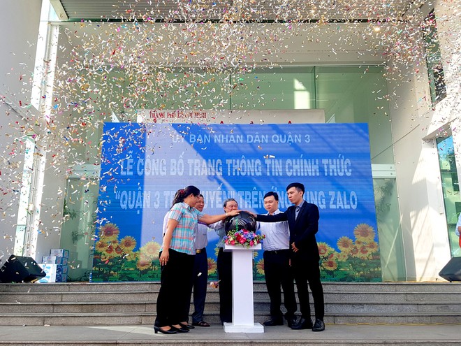 Quận 3 ứng dụng Zalo đổi mới thủ tục hành chính phục vụ người dân ảnh 1 Quận 3 ứng dụng Zalo đổi mới thủ tục hành chính phục vụ người dân ảnh 1