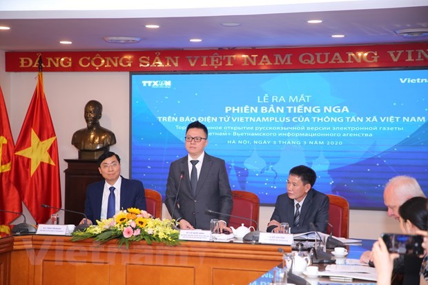 Báo Điện tử VietnamPlus chính thức ra mắt phiên bản tiếng Nga hình ảnh 2 Bao Dien tu VietnamPlus chinh thuc ra mat phien ban tieng Nga hinh anh 2