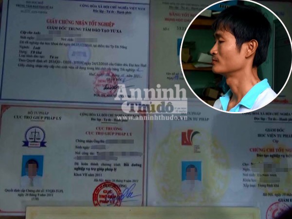 Đề nghị truy tố 12 bị can trong đường dây làm bằng giả ảnh 1 Đề nghị truy tố 12 bị can trong đường dây làm bằng giả ảnh 1