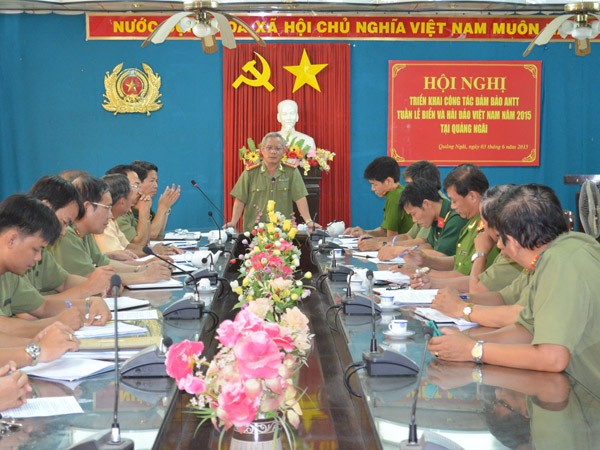 Đảm bảo ANTT Tuần lễ Biển và Hải đảo Việt Nam năm 2015 ảnh 1 Đảm bảo ANTT Tuần lễ Biển và Hải đảo Việt Nam năm 2015 ảnh 1