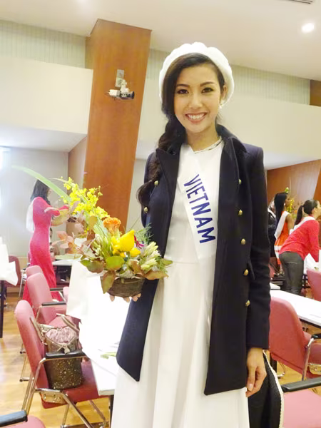 Đại diện Việt Nam "ghi điểm" ở môn cắm hoa nghệ thuật Nhật Bản ảnh 5