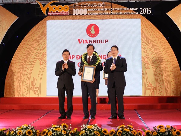 Vingroup tiếp tục là doanh nghiệp tư nhân nộp thuế lớn nhất Việt Nam ảnh 1 Vingroup tiếp tục là doanh nghiệp tư nhân nộp thuế lớn nhất Việt Nam ảnh 1