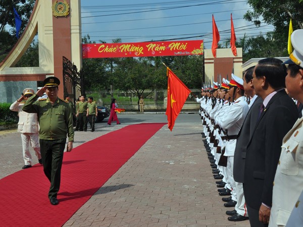 Đại tướng Trần Đại Quang thăm và làm việc tại tỉnh Quảng Nam ảnh 1 Đại tướng Trần Đại Quang thăm và làm việc tại tỉnh Quảng Nam ảnh 1