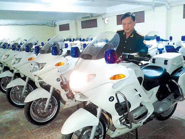 Những "kỵ binh" bảo vệ khách VIP trên đường ảnh 3 Những "kỵ binh" bảo vệ khách VIP trên đường ảnh 3