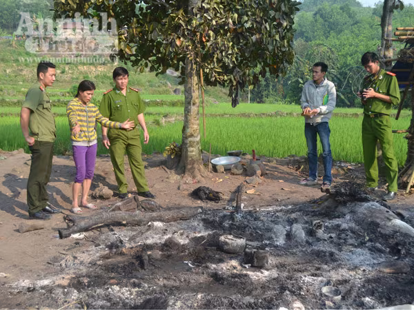 Cháy chòi rẫy, một người đàn ông bị thiêu chết ảnh 1 Cháy chòi rẫy, một người đàn ông bị thiêu chết ảnh 1