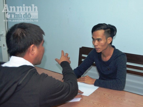 Vận động thành công đối tượng chém người gây thương tích ra đầu thú ảnh 1 Vận động thành công đối tượng chém người gây thương tích ra đầu thú ảnh 1
