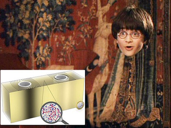 Áo tàng hình của Harry Potter sẽ trở thành giáo cụ trực quan ảnh 1 Áo tàng hình của Harry Potter sẽ trở thành giáo cụ trực quan ảnh 1