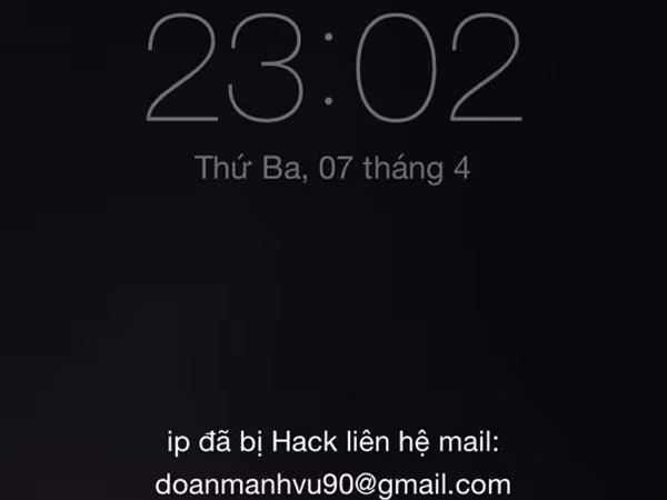 Khóa máy, tống tiền, dọa biến iPhone thành... cục gạch ảnh 1 Khóa máy, tống tiền, dọa biến iPhone thành... cục gạch ảnh 1