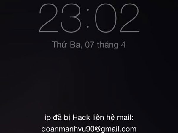 Khóa máy, tống tiền, dọa biến iPhone thành... cục gạch ảnh 1 Khóa máy, tống tiền, dọa biến iPhone thành... cục gạch ảnh 1