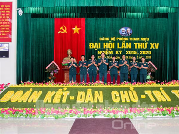 Sư đoàn Phòng không 377 chào mừng Đại hội Đảng ảnh 17