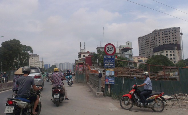 Dự án đường vành đai 2, đoạn Ngã Tư Sở - Ngã Tư Vọng: Không dễ thông xe trong năm 2015 ảnh 1 Dự án đường vành đai 2, đoạn Ngã Tư Sở - Ngã Tư Vọng: Không dễ thông xe trong năm 2015 ảnh 1