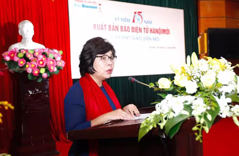 Báo điện tử Hànộimới kỷ niệm 15 năm xuất bản và ra mắt giao diện mới ảnh 2 Báo điện tử Hànộimới kỷ niệm 15 năm xuất bản và ra mắt giao diện mới ảnh 2