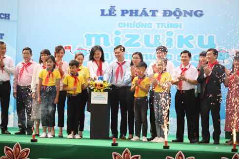Khởi động Chương trình "Mizuiku – Em yêu nước sạch" 2019 ảnh 2 Khởi động Chương trình "Mizuiku – Em yêu nước sạch" 2019 ảnh 2