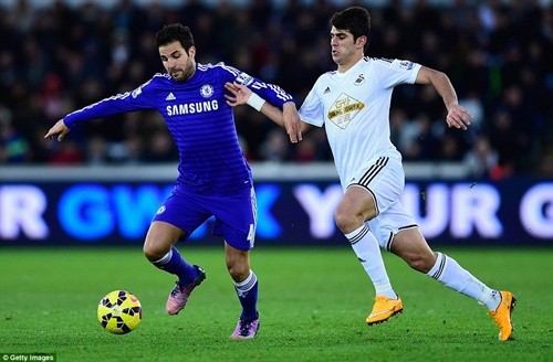 Chùm ảnh: Chelsea thắng giòn giã 5 sao trên sân Swansea ảnh 1 Chùm ảnh: Chelsea thắng giòn giã 5 sao trên sân Swansea ảnh 1