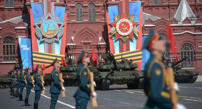 Lễ duyệt binh hùng tráng tại Quảng trường Đỏ - Moscow ảnh 1 Lễ duyệt binh hùng tráng tại Quảng trường Đỏ - Moscow ảnh 1