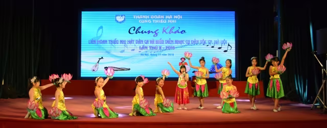 Liên hoan Thiếu nhi hát dân ca và biểu diễn nhạc cụ dân tộc TP.Hà Nội lần thứ X ảnh 2 Liên hoan Thiếu nhi hát dân ca và biểu diễn nhạc cụ dân tộc TP.Hà Nội lần thứ X ảnh 2