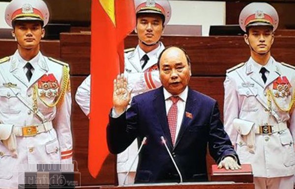 Thủ tướng Nguyễn Xuân Phúc tái đắc cử, tuyên thệ nhậm chức ảnh 1 Thủ tướng Nguyễn Xuân Phúc tái đắc cử, tuyên thệ nhậm chức ảnh 1