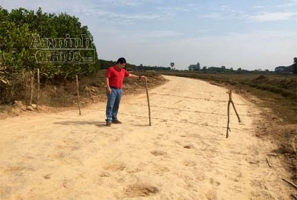Vụ dấu hiệu khai thác đất trái phép tại Sóc Sơn: Hiện trường bị thay đổi ảnh 2 Vụ dấu hiệu khai thác đất trái phép tại Sóc Sơn: Hiện trường bị thay đổi ảnh 2