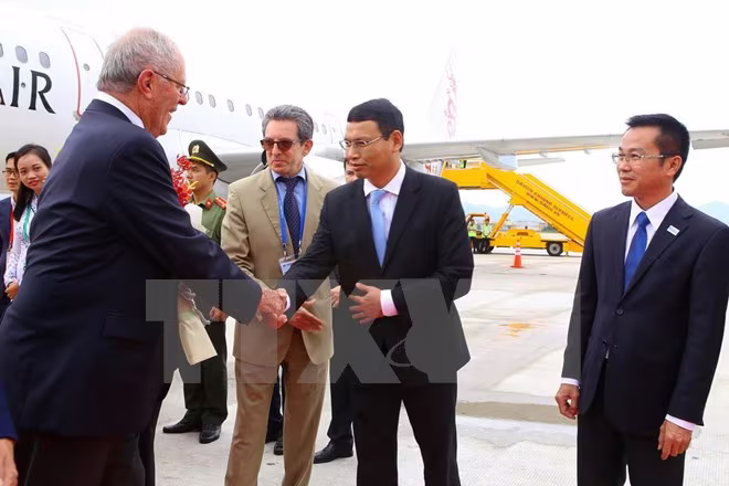 Hình ảnh lãnh đạo cấp cao các nền kinh tế thành viên APEC tới Đà Nẵng ảnh 4 Hình ảnh lãnh đạo cấp cao các nền kinh tế thành viên APEC tới Đà Nẵng ảnh 4