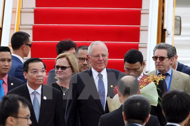 Hình ảnh lãnh đạo cấp cao các nền kinh tế thành viên APEC tới Đà Nẵng ảnh 3 Hình ảnh lãnh đạo cấp cao các nền kinh tế thành viên APEC tới Đà Nẵng ảnh 3