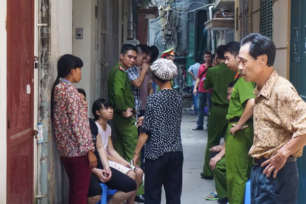Hình ảnh hiện trường vụ cháy khiến 5 người trong gia đình bị chết ngạt ảnh 2 Hình ảnh hiện trường vụ cháy khiến 5 người trong gia đình bị chết ngạt ảnh 2