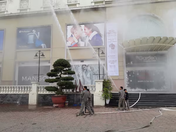 Diễn tập phòng cháy, chữa cháy, tìm kiếm cứu nạn tại tòa nhà The Garden ảnh 7