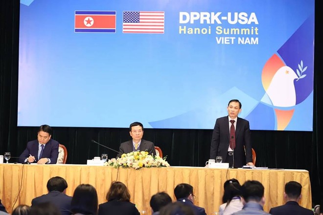 "Công tác chuẩn bị Hội nghị thượng đỉnh Mỹ - Triều lần thứ hai tại Hà Nội đã hoàn tất về tất cả các mặt" ảnh 3 "Công tác chuẩn bị Hội nghị thượng đỉnh Mỹ - Triều lần thứ hai tại Hà Nội đã hoàn tất về tất cả các mặt" ảnh 3