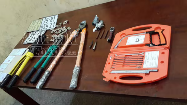 Hà Nội: Triệt phá đường dây trộm cắp xe máy cực lớn, bắt 7 đối tượng, gây ra 20 vụ ảnh 2 Hà Nội: Triệt phá đường dây trộm cắp xe máy cực lớn, bắt 7 đối tượng, gây ra 20 vụ ảnh 2