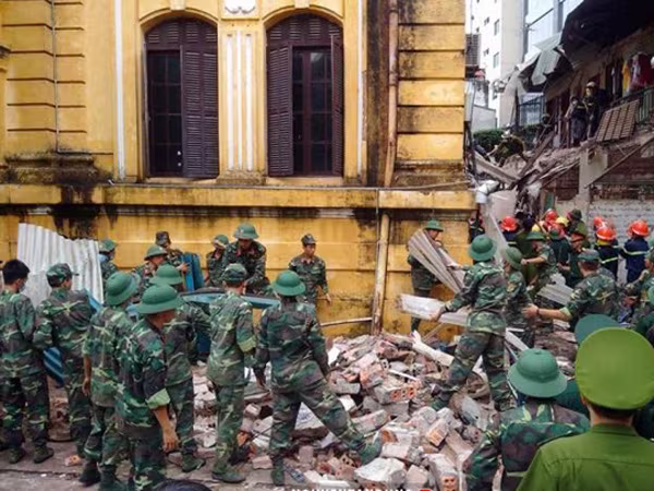 Audio 24-9-2015: Nhà Pháp cổ bị sập xếp dạng sự cố cấp II ảnh 1 Audio 24-9-2015: Nhà Pháp cổ bị sập xếp dạng sự cố cấp II ảnh 1