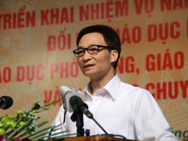 Phó Thủ tướng Vũ Đức Đam chỉ đạo siết chất lượng đào tạo nhân lực ngành y ảnh 1 Phó Thủ tướng Vũ Đức Đam chỉ đạo siết chất lượng đào tạo nhân lực ngành y ảnh 1