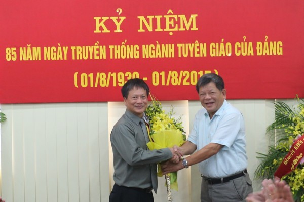 CATP Hà Nội chúc mừng kỷ niệm 85 năm Ngày truyền thống ngành Tuyên giáo của Đảng ảnh 2 CATP Hà Nội chúc mừng kỷ niệm 85 năm Ngày truyền thống ngành Tuyên giáo của Đảng ảnh 2