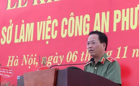 Khánh thành trụ sở làm việc Công an phường Liên Mạc ảnh 2 Khánh thành trụ sở làm việc Công an phường Liên Mạc ảnh 2