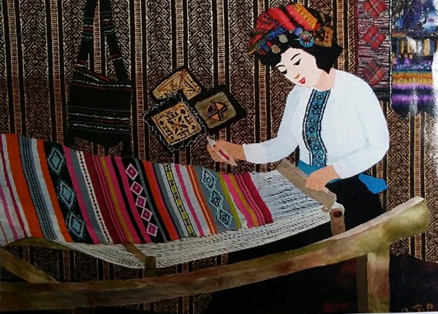 Nữ họa sĩ biến vải vụn thành tác phẩm nghệ thuật ảnh 14 Nữ họa sĩ biến vải vụn thành tác phẩm nghệ thuật ảnh 14