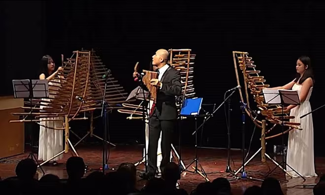 Âm thanh "mộc" của dàn nhạc tre nứa tái ngộ khán giả Thủ đô ảnh 1