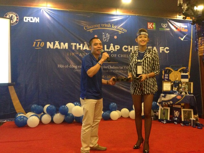Á hậu Huyền My “đại náo” buổi sinh nhật CLB Chelsea ảnh 2 Á hậu Huyền My “đại náo” buổi sinh nhật CLB Chelsea ảnh 2