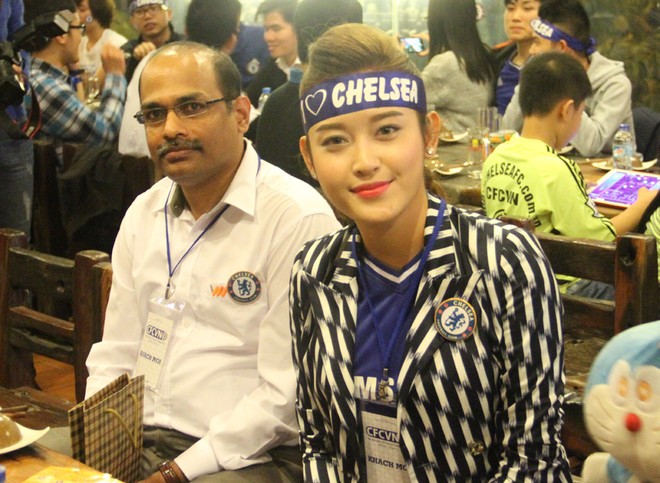 Á hậu Huyền My “đại náo” buổi sinh nhật CLB Chelsea ảnh 3 Á hậu Huyền My “đại náo” buổi sinh nhật CLB Chelsea ảnh 3
