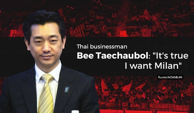 AC Milan sắp thuộc về một người... Thái Lan ảnh 1 AC Milan sắp thuộc về một người... Thái Lan ảnh 1