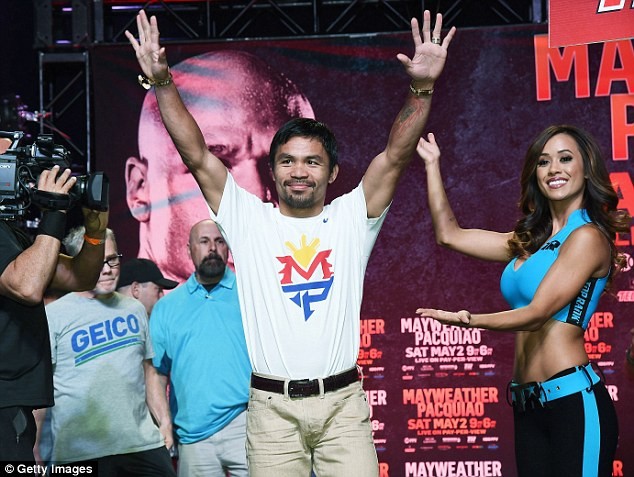 Manny Pacquiao sẵn sàng cho “trận đấu thế kỷ” với Mayweather ảnh 5 Manny Pacquiao sẵn sàng cho “trận đấu thế kỷ” với Mayweather ảnh 5