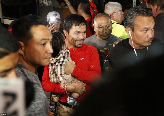 Manny Pacquiao sẵn sàng cho “trận đấu thế kỷ” với Mayweather ảnh 4 Manny Pacquiao sẵn sàng cho “trận đấu thế kỷ” với Mayweather ảnh 4
