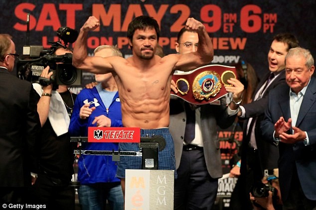 Pacquiao: Hạ Mayweather và hướng tới ghế Tổng thống ảnh 1 Pacquiao: Hạ Mayweather và hướng tới ghế Tổng thống ảnh 1