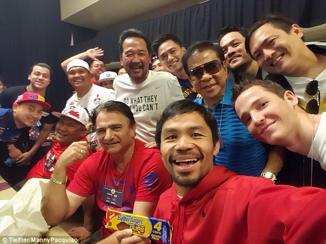 Pacquiao: Hạ Mayweather và hướng tới ghế Tổng thống ảnh 2 Pacquiao: Hạ Mayweather và hướng tới ghế Tổng thống ảnh 2