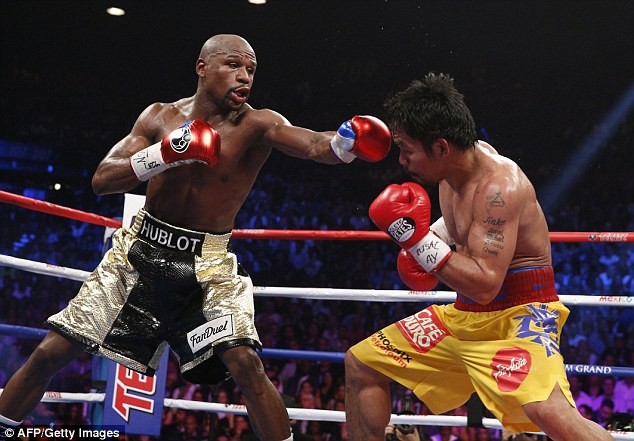 Mayweather ngạo nghễ thách Pacquiao tái đấu ảnh 1 Mayweather ngạo nghễ thách Pacquiao tái đấu ảnh 1