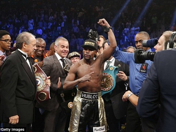 Mayweather ngạo nghễ thách Pacquiao tái đấu ảnh 2 Mayweather ngạo nghễ thách Pacquiao tái đấu ảnh 2