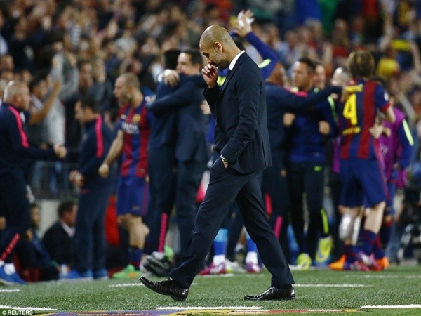 Thua tủi hổ học trò cũ Messi, Pep Guardiola nói gì? ảnh 1 Thua tủi hổ học trò cũ Messi, Pep Guardiola nói gì? ảnh 1
