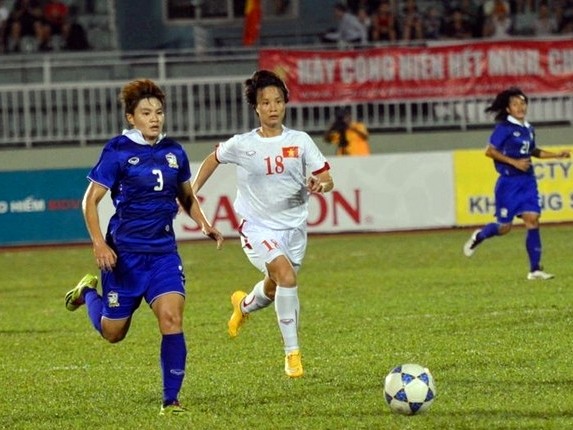 AFF Cup nữ 2015: Thua Thái Lan, Việt Nam tan mộng vô địch trên sân nhà ảnh 1 AFF Cup nữ 2015: Thua Thái Lan, Việt Nam tan mộng vô địch trên sân nhà ảnh 1