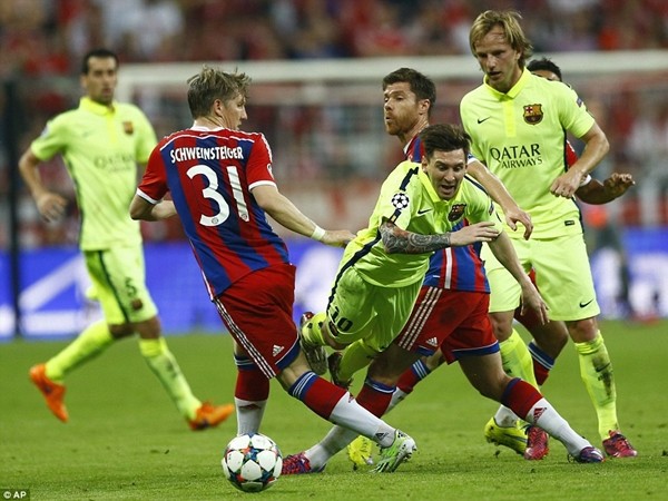 Bayern đau đớn nhìn Barca vào chung kết Champions League ảnh 2 Bayern đau đớn nhìn Barca vào chung kết Champions League ảnh 2